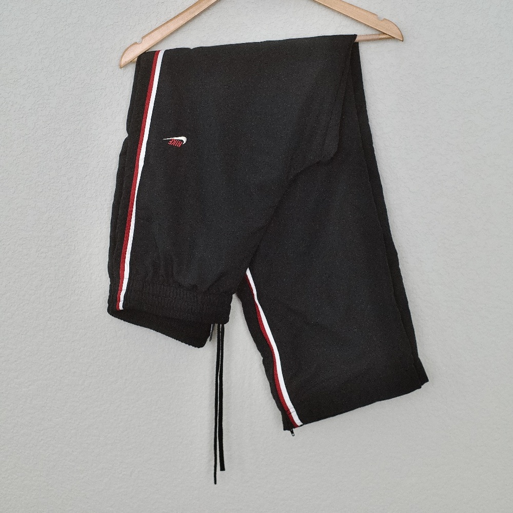 Nike Men's Windbreaker Basketball Training Ankle Zip Pants - Large